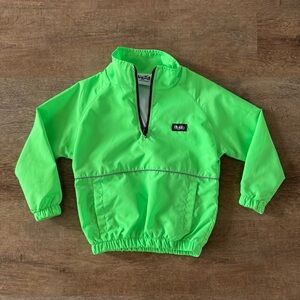 Let’s Bright Green Windbreaker in 4T